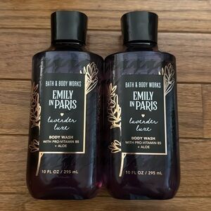 BBW 2pc Emily In Paris Lavender Luxe Body Wash